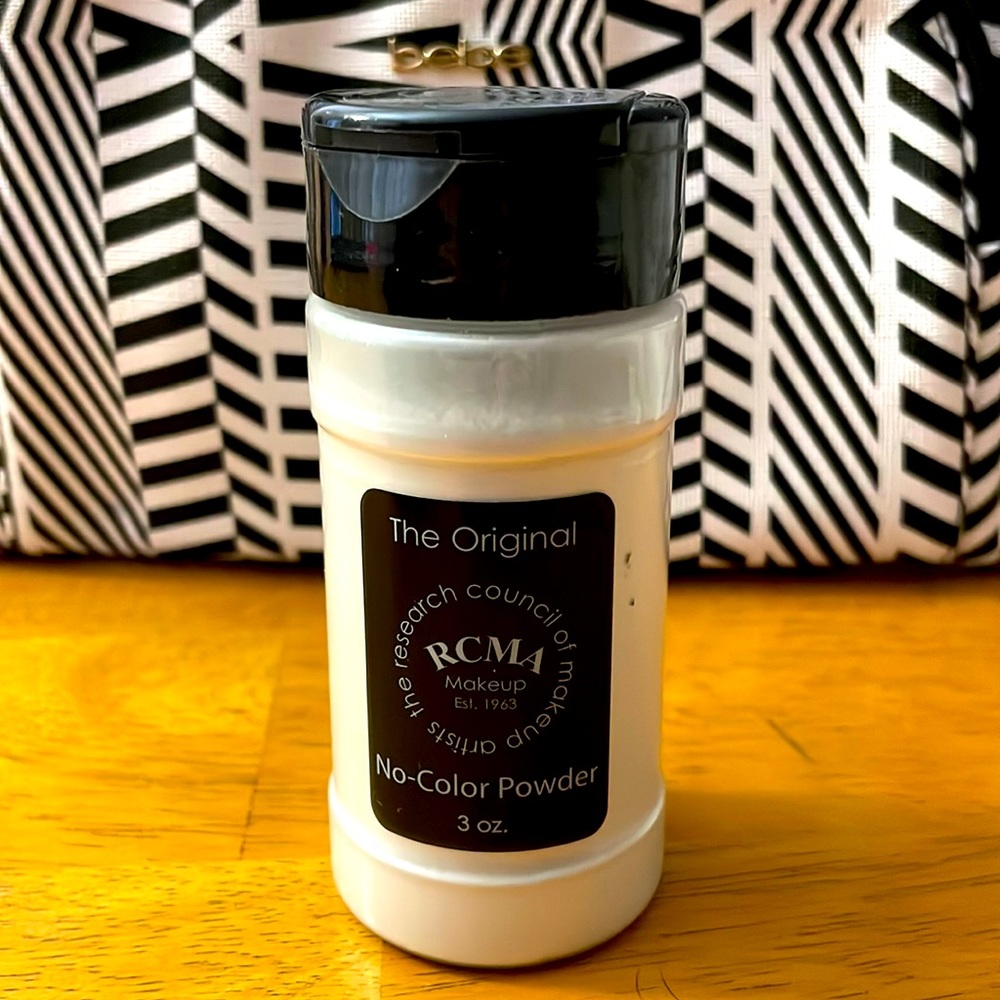 RCMA No-Color Powder 3 oz Full SZ Shaker Bottle Loose Setting Makeup